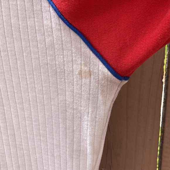 Vintage "Work Out" V-Neck Shirt - Picture 4 of 8